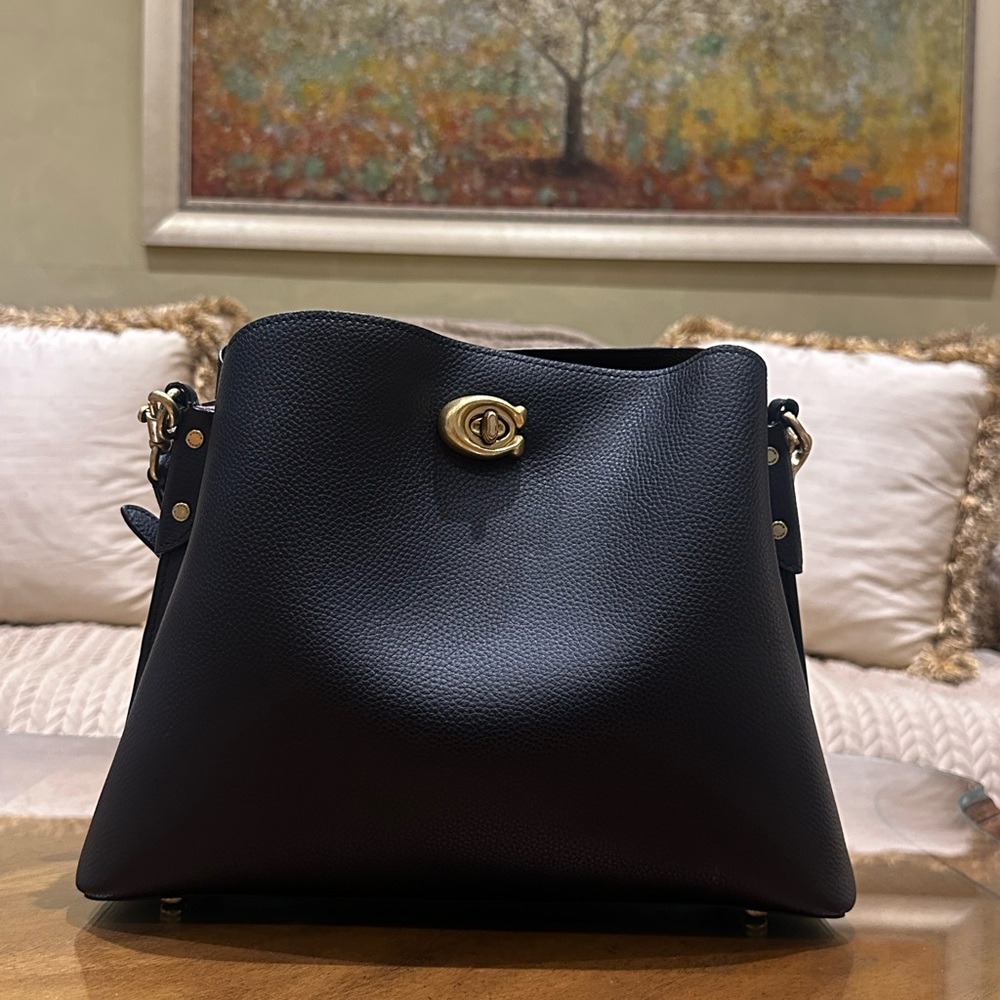 Coach Black Willow Bucket Bag